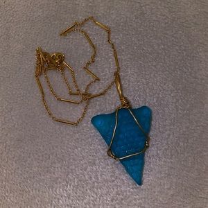 Blue Glass necklace